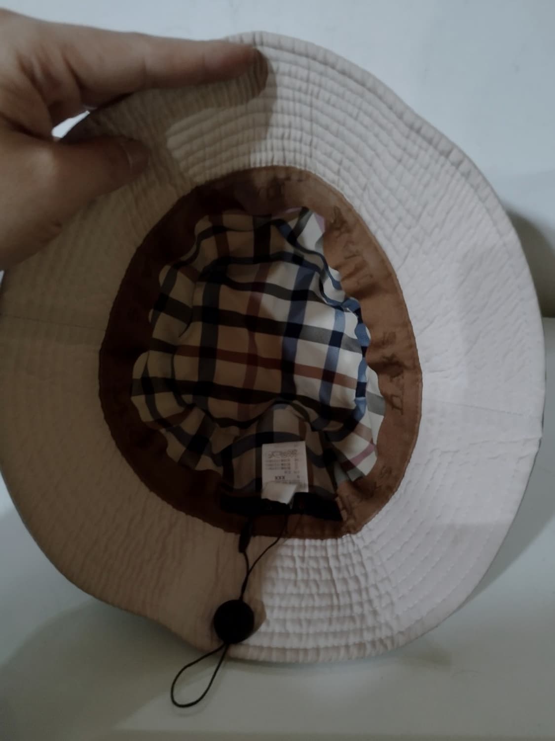 닥스 퀼팅 버킷햇 상품이미지3