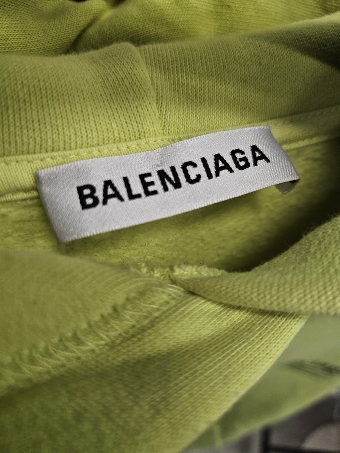 발렌시아가 웨이브로고 후드티 M / 상태양호 / 네고가능 상품이미지3