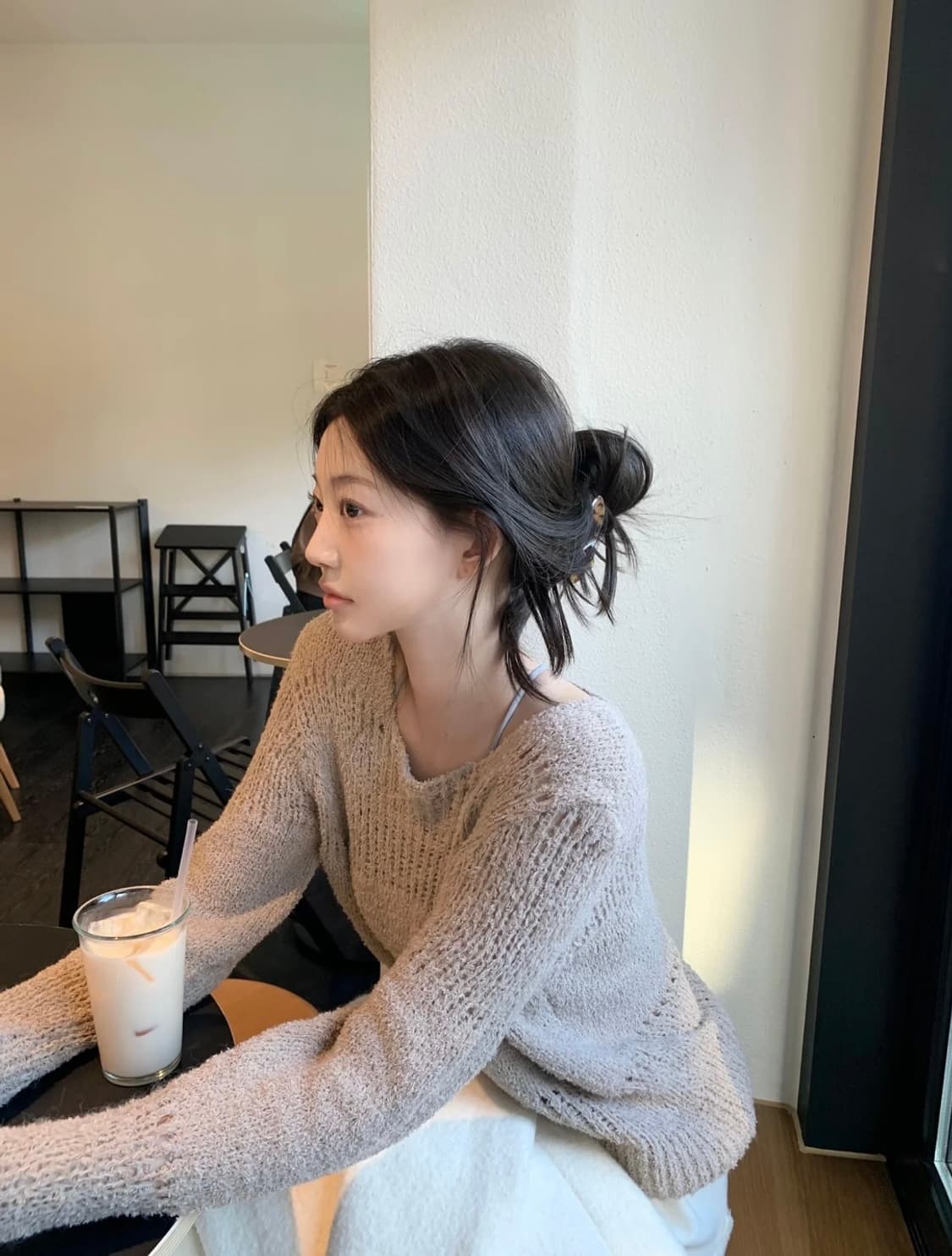 (새상품)제니오 베일라 루즈 니트 상품이미지1