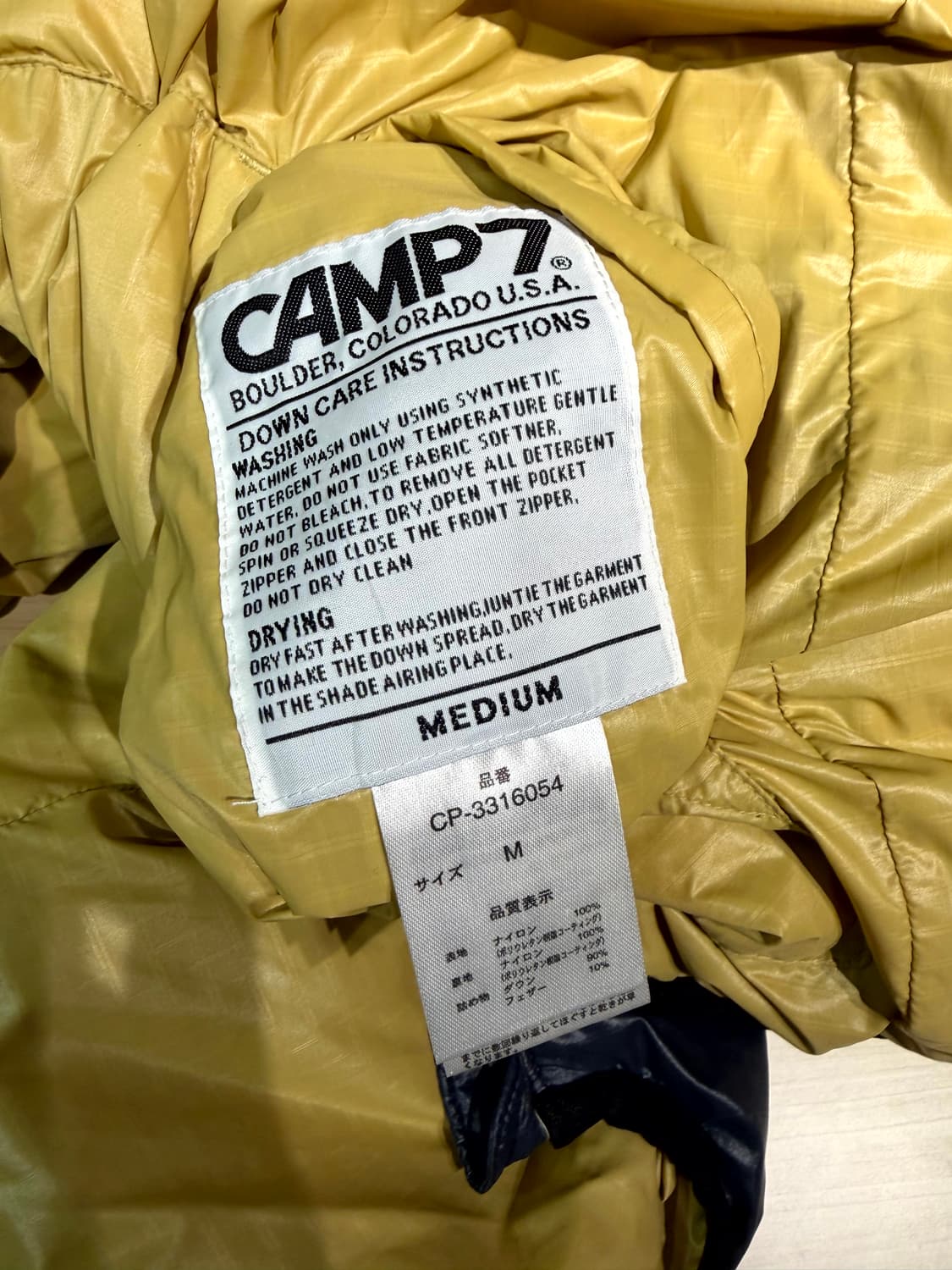 CAMP7 캠프7 여성 다운  상품이미지6