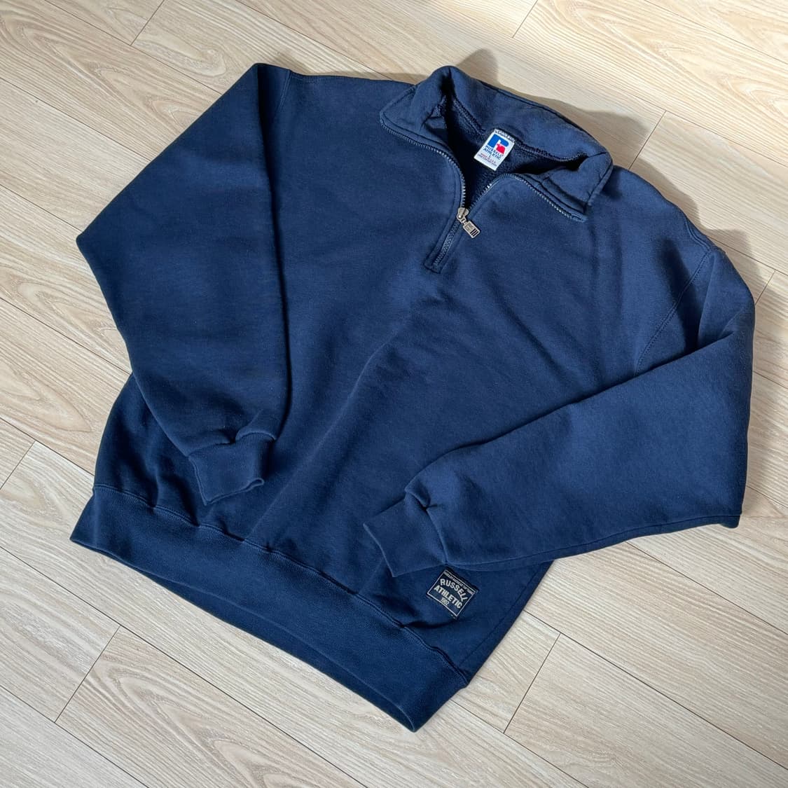 90s usa 러셀 애슬레틱 하프 집업  상품이미지1