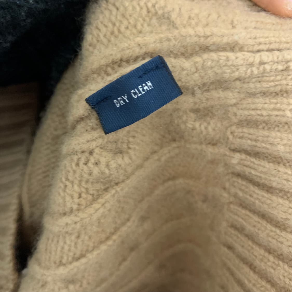 폴로 랄프로렌 빈티지 꽈배기 케이블 니트 M 브라운 베이지 메리노울 상품이미지4