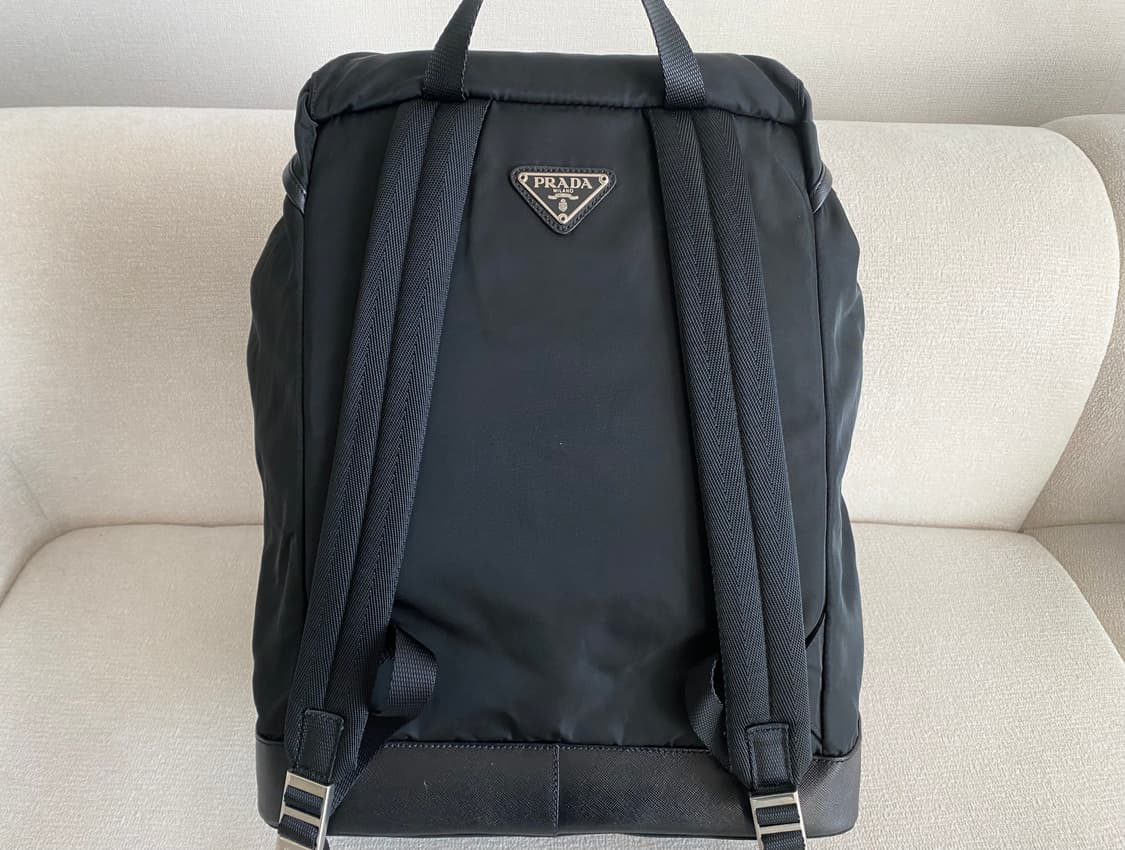 프라다 V163 우산꽃이 백팩 블랙 라지 사이즈 상품이미지8