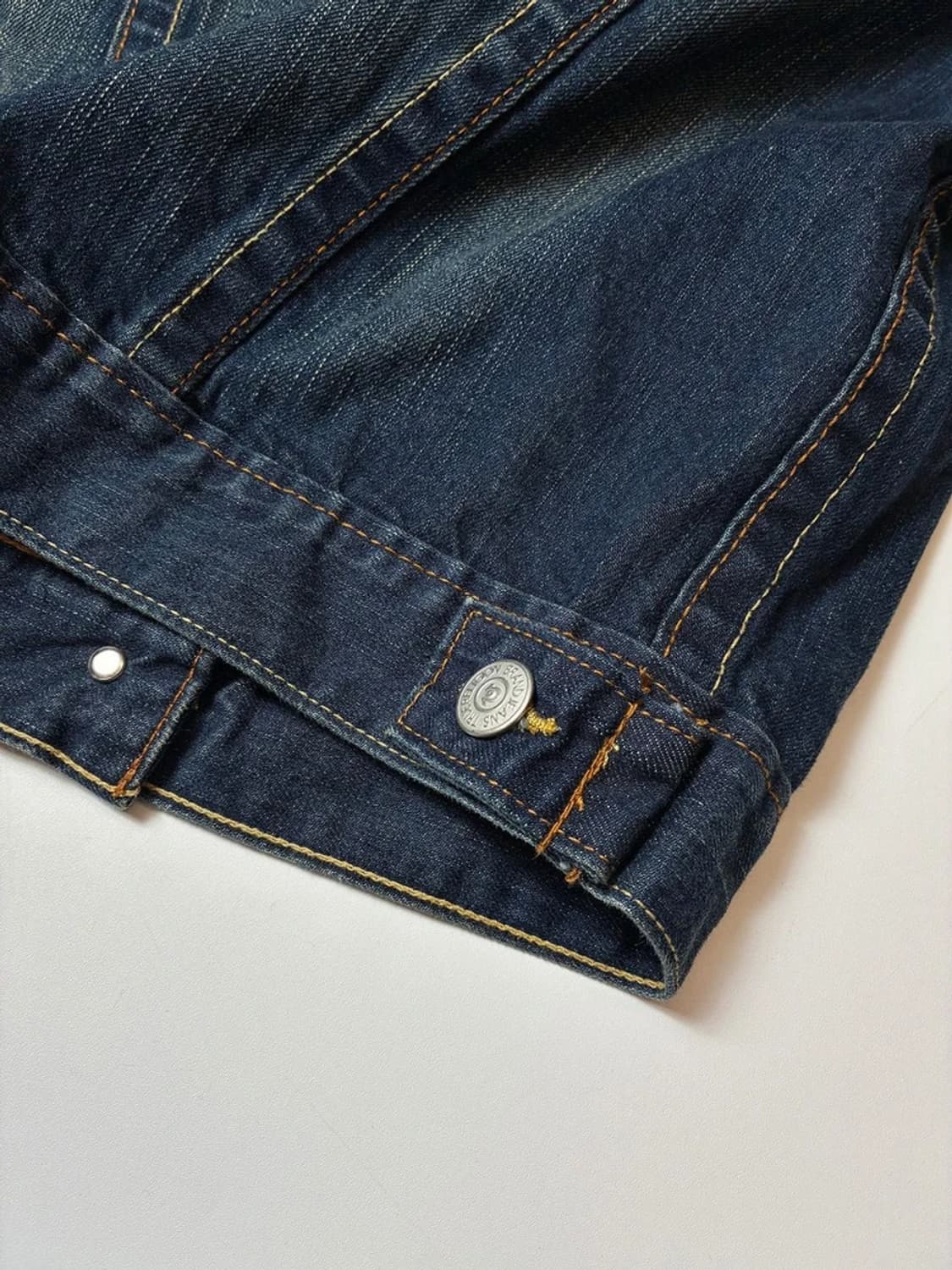 트루릴리젼 Y2K 스티치 포인트 크롭 데님 자켓 PN9132 상품이미지7