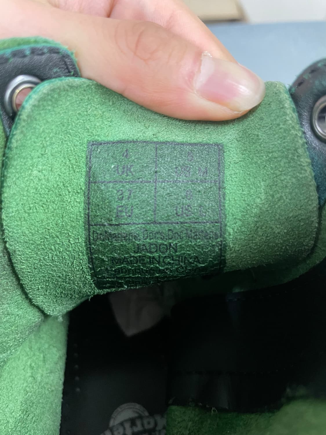 닥터마틴 제이든 그린 UK4 상품이미지9