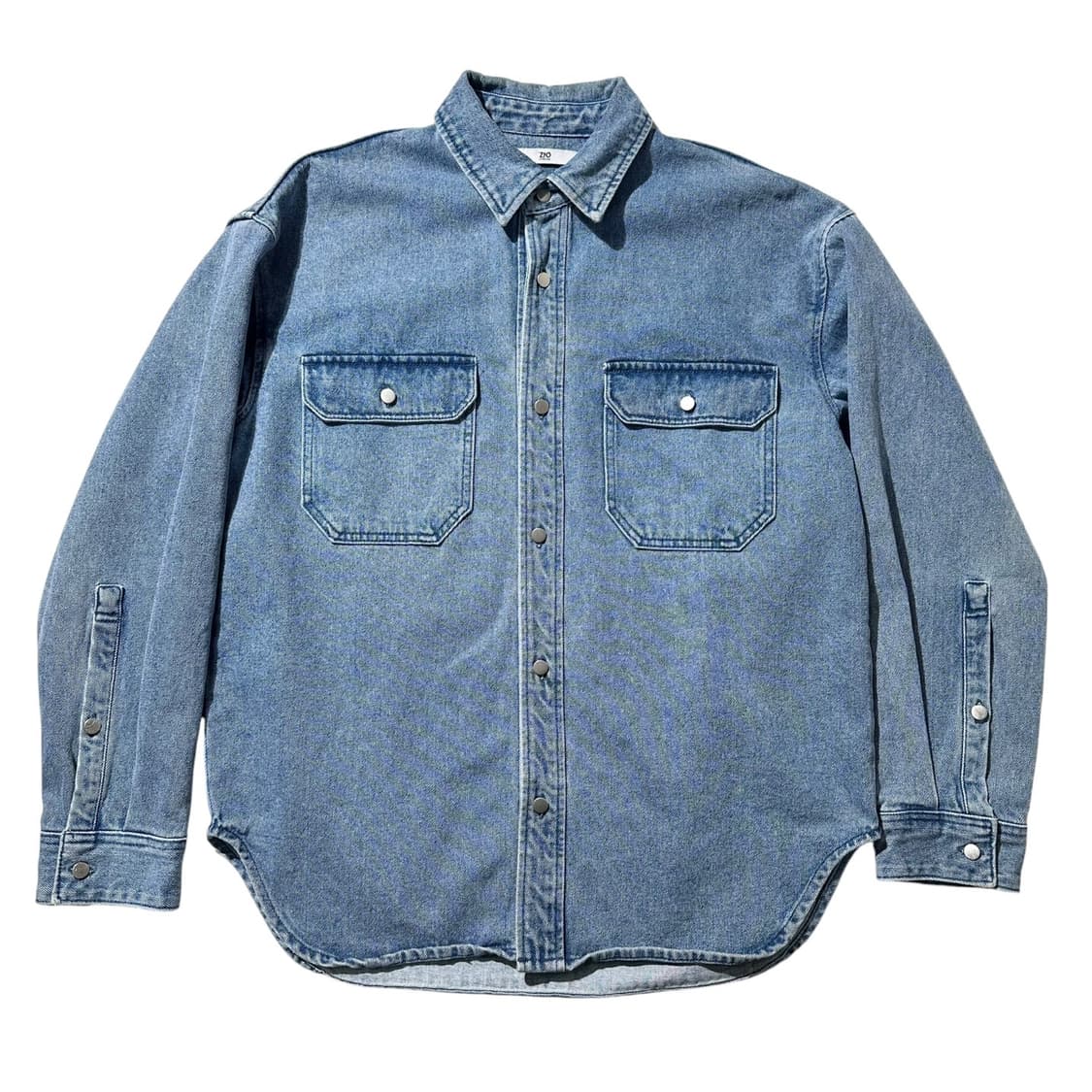 지오송지오 데님 셔츠 상품이미지1