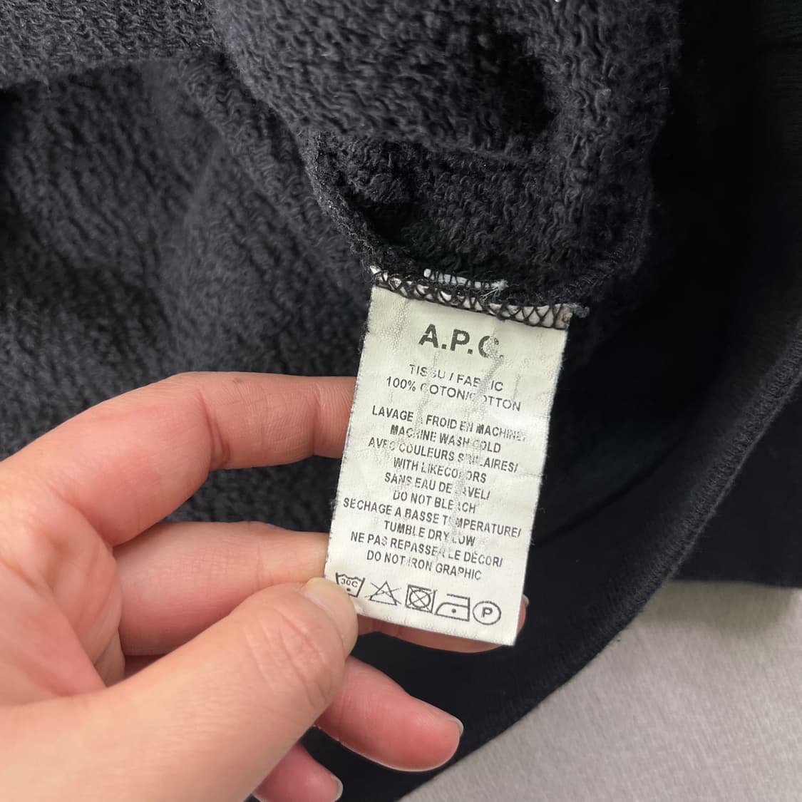 95 APC 아페쎄 USA 맨투맨 상품이미지4