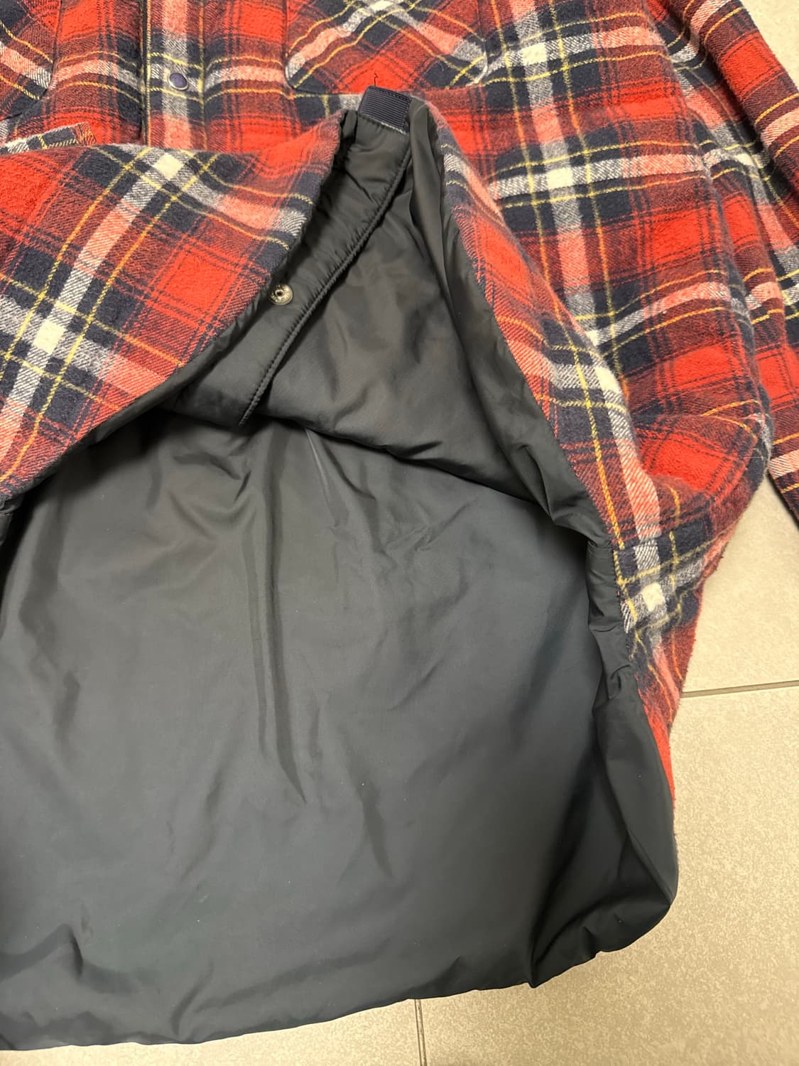 sacai 패딩셔츠 2size 상품이미지7