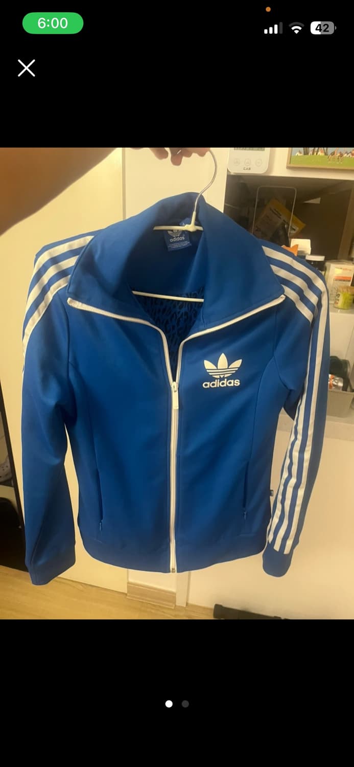 아디다스 파란 져지 상품이미지1