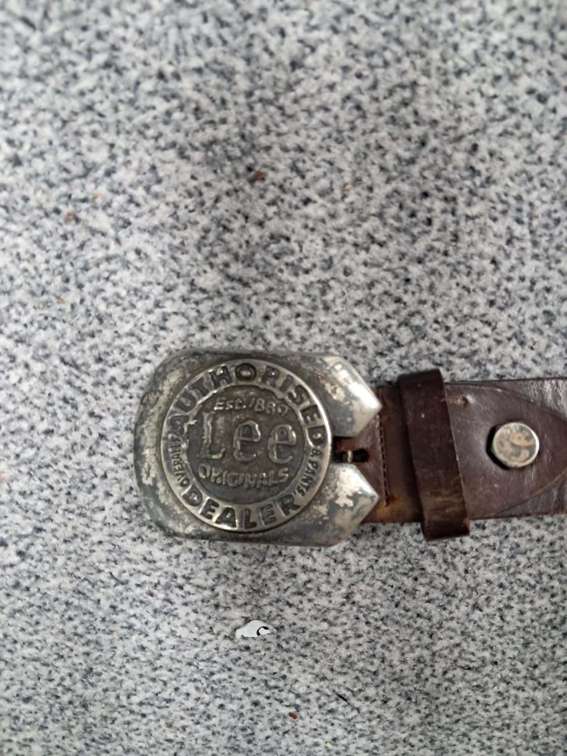 Lee빈티지가죽벨트  상품이미지1