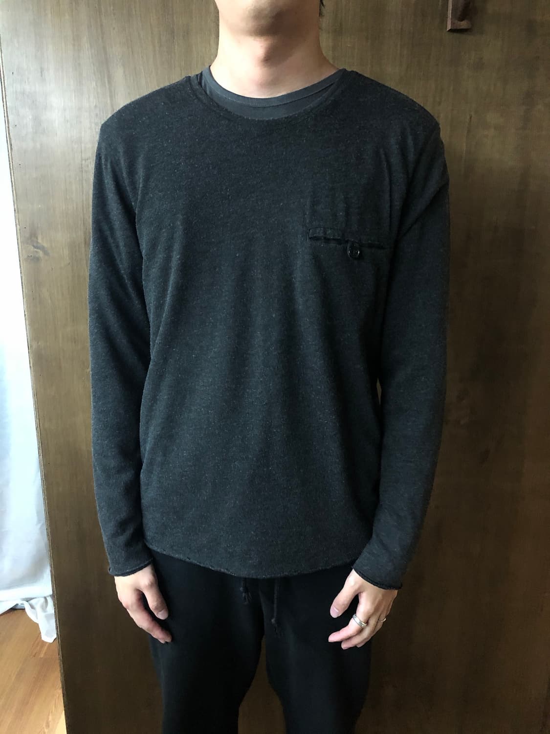 Billy reid 로우컷 롱슬리브 M 상품이미지1