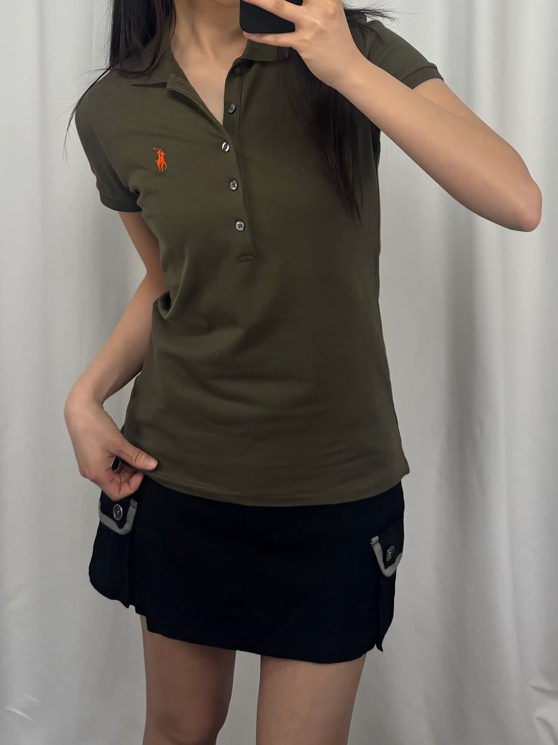 폴로 슬림핏 카라 PK 반팔 상품이미지2