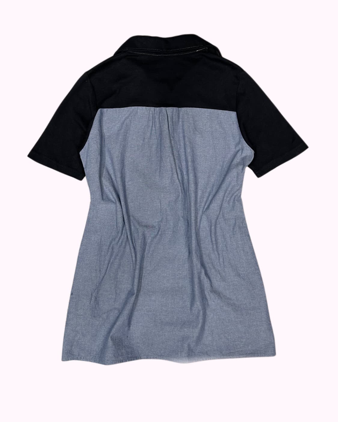 denim 2tone pk dress 상품이미지4