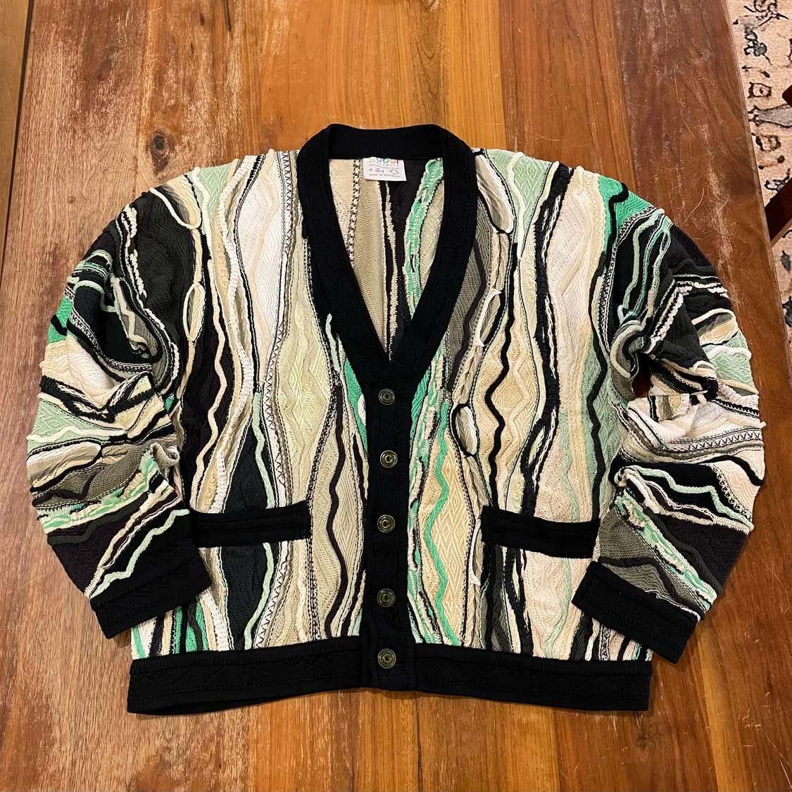 Coogi 쿠지 코튼 가디건 M 상품이미지1