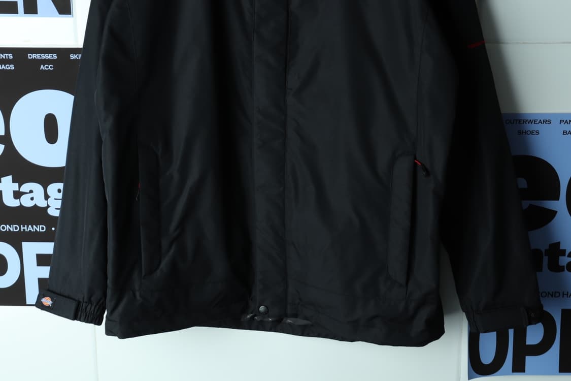 (L-XL) 디키즈 집업 바람막이 점퍼자켓 블랙 테크웨어-H32699 상품이미지4