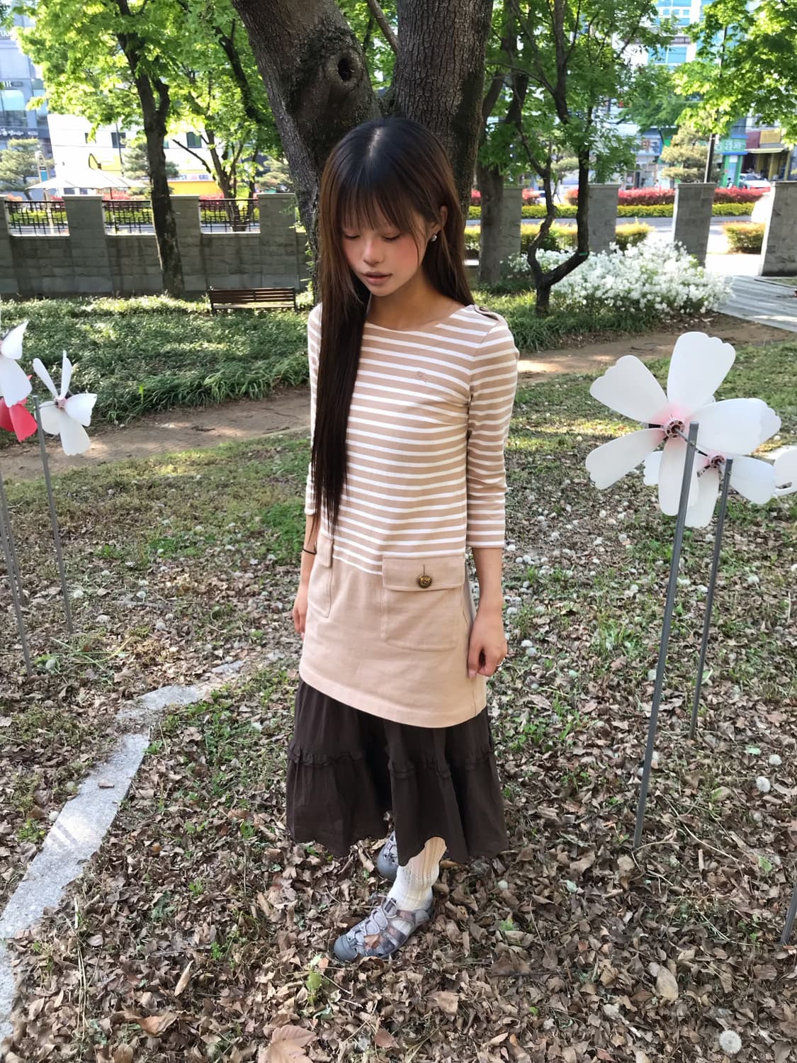burberry striped dress 상품이미지1