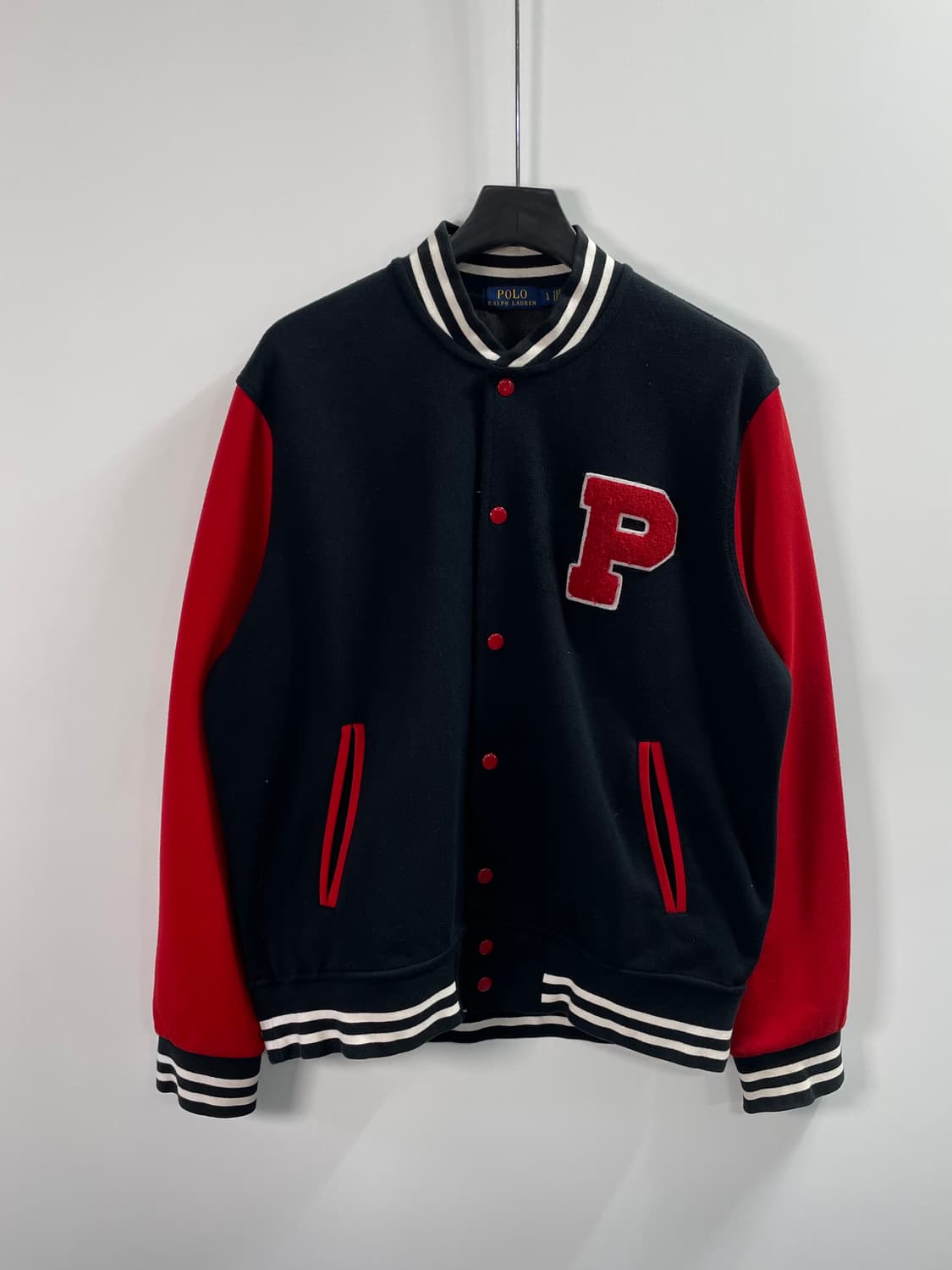 폴로 랄프로렌 P로고 바시티자켓 (on.670) 상품이미지1