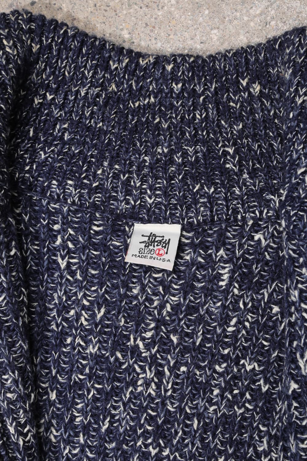 90s Old stussy knit zip 상품이미지5