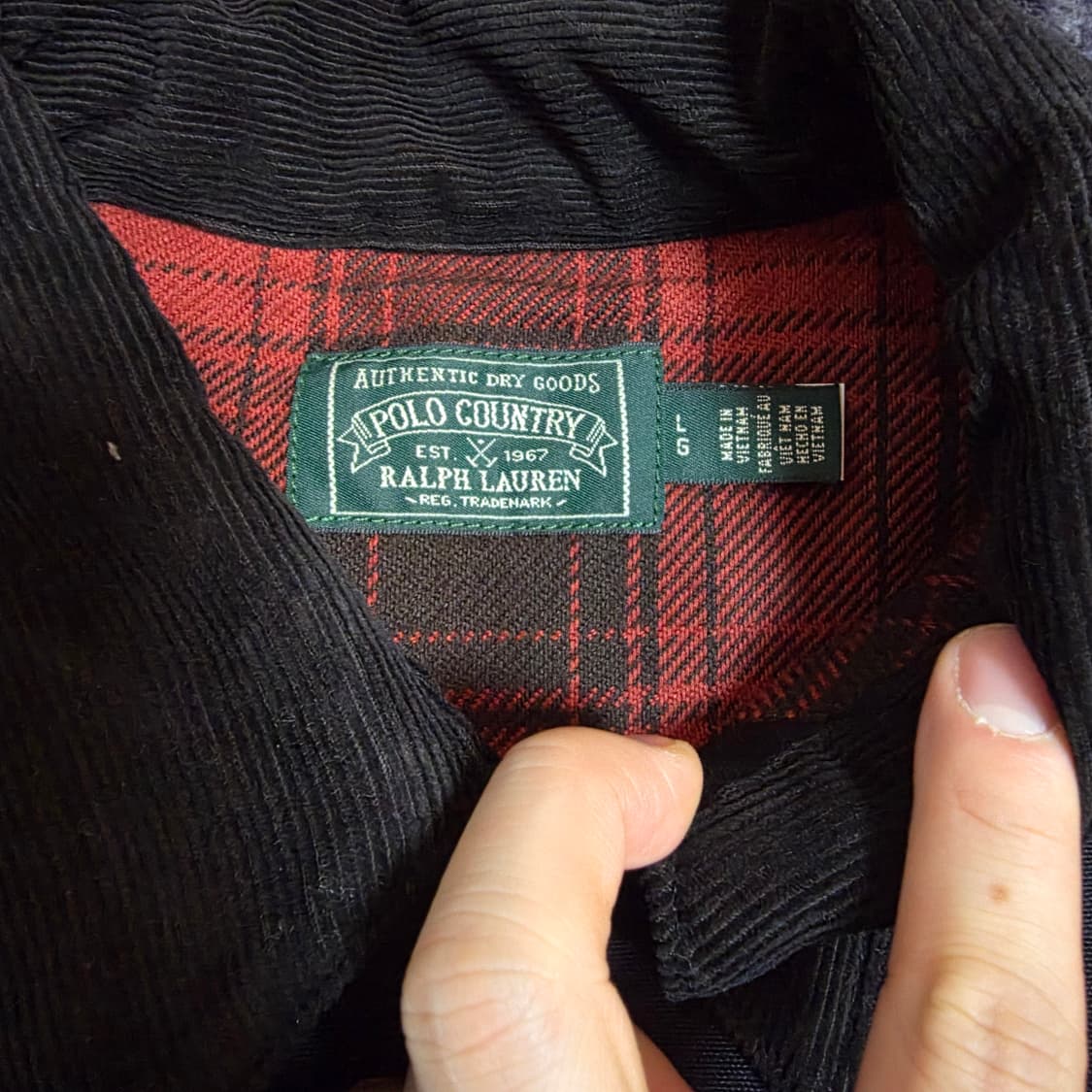 (새상품) 폴로 컨트리 캔버스 자켓 L 상품이미지4