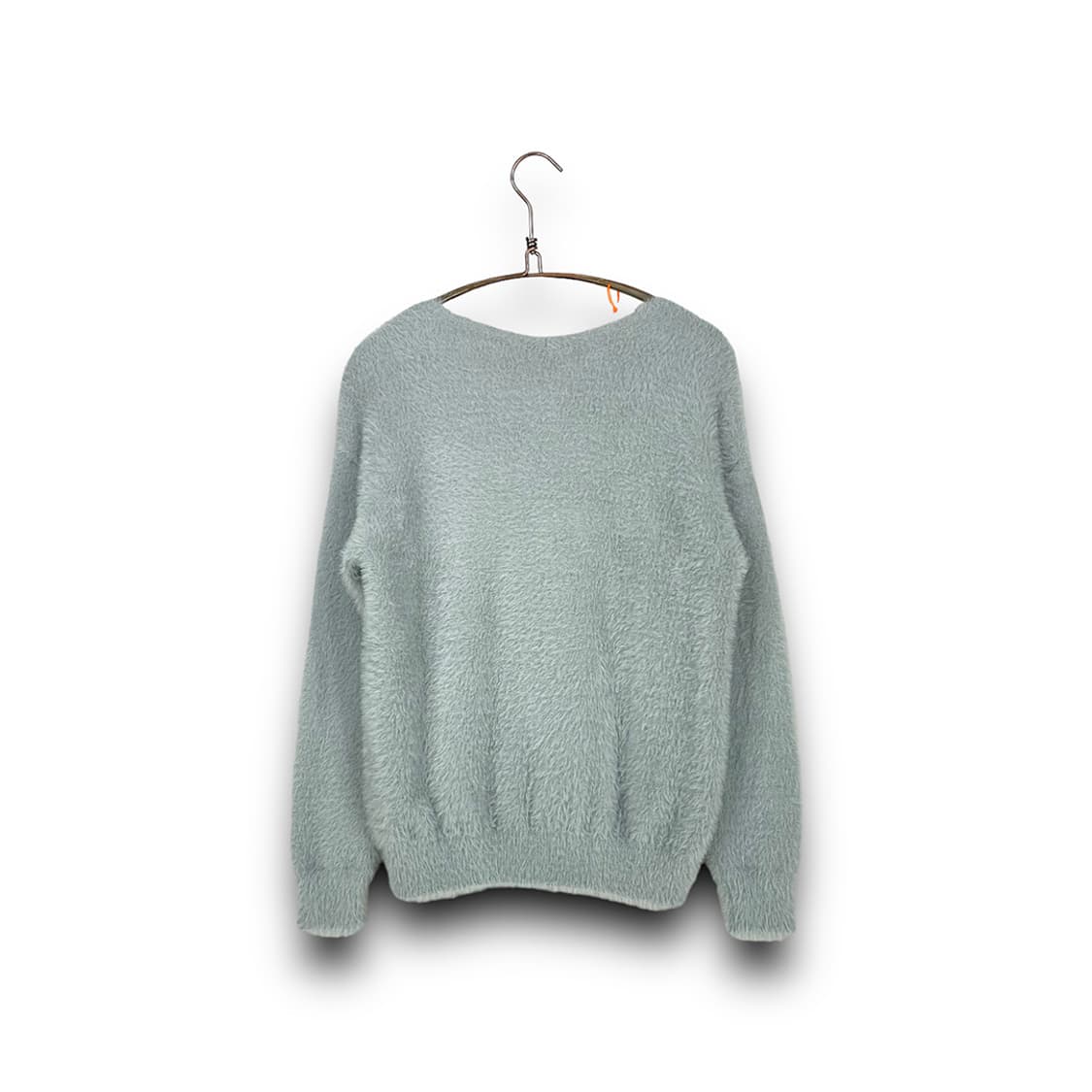 일본 빈티지 헤어리 V넥 니트 상품이미지2