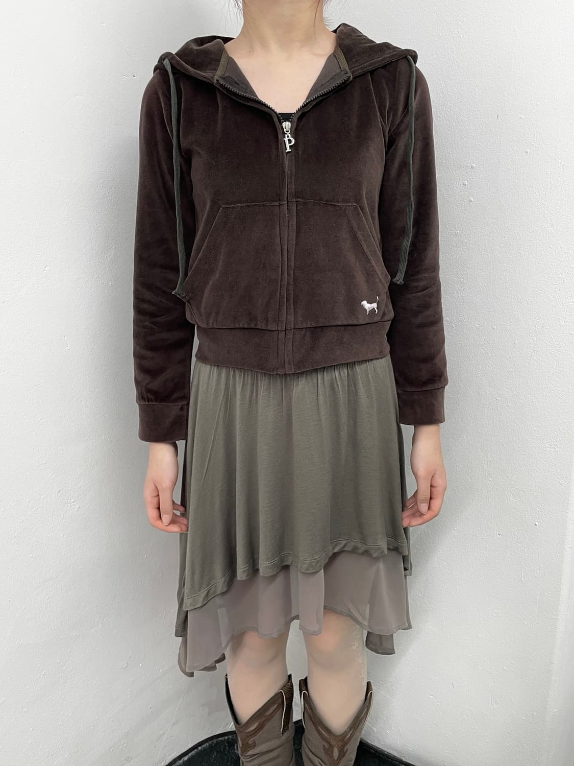 페어리 플레어 언발 스커트 상품이미지5