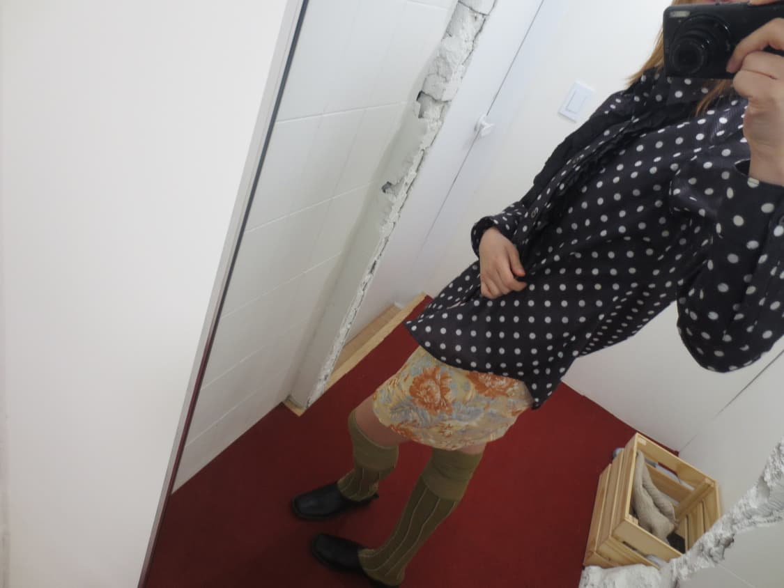 꼼데가르송 도트 프릴 셔츠 상품이미지10