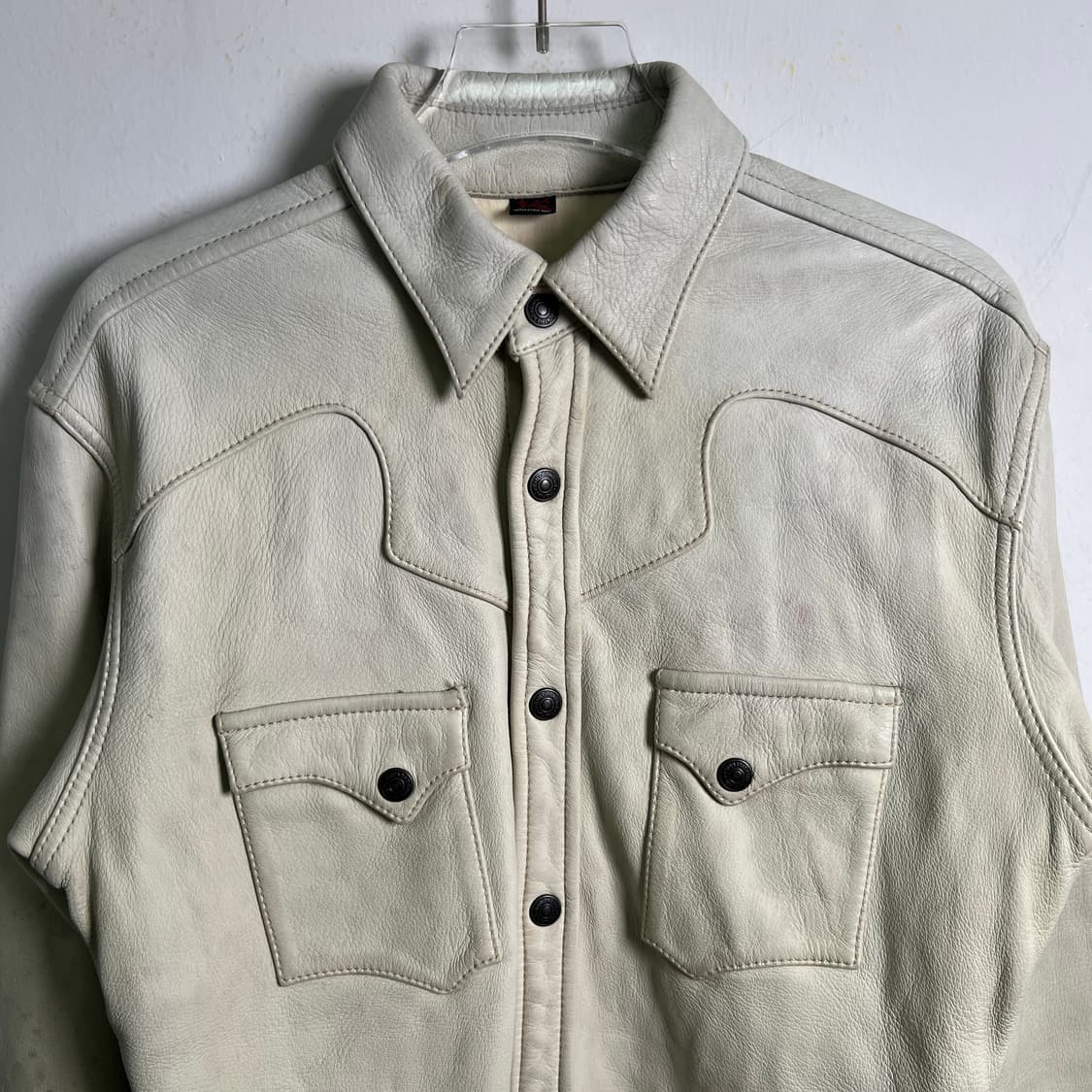 The Flat Head 더 플랫 헤드 사슴 가죽 웨스턴 셔츠 40 상품이미지4