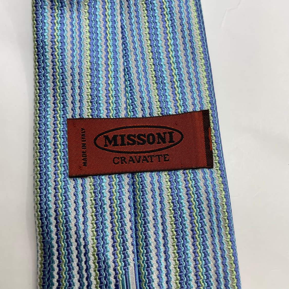 812) (MISSONI) 미쏘니 패턴 넥타이 상품이미지5