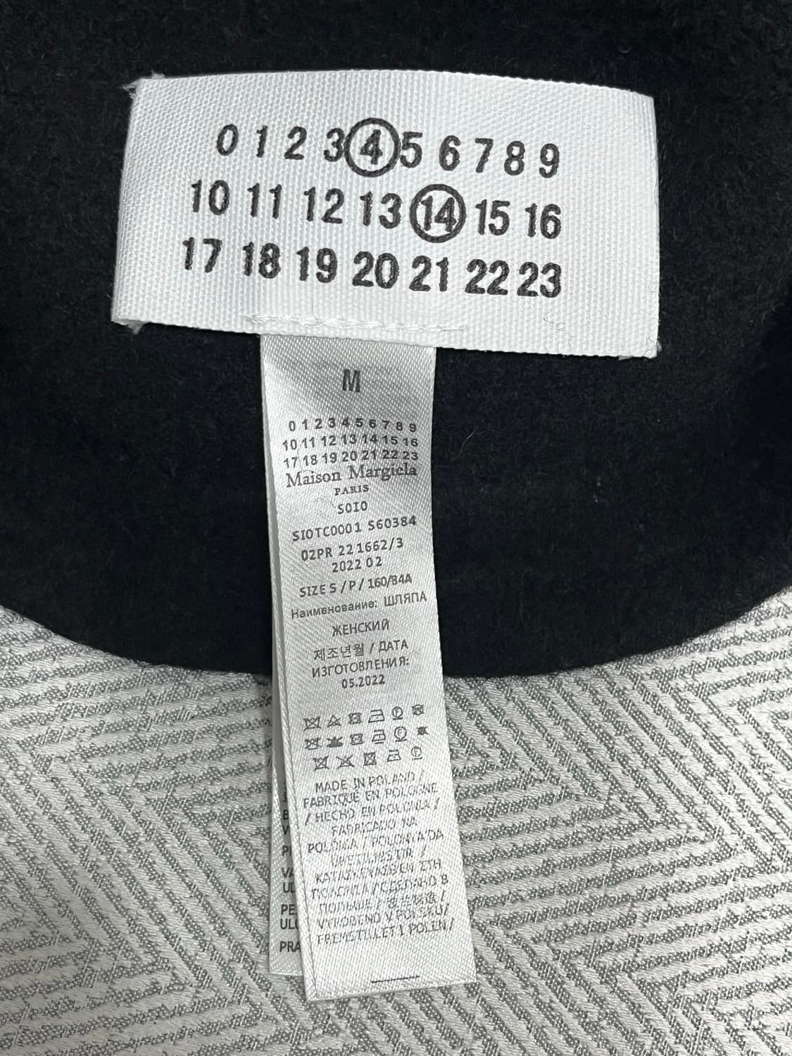 메종마르지엘라 포 스티치 베레모 M 상품이미지6