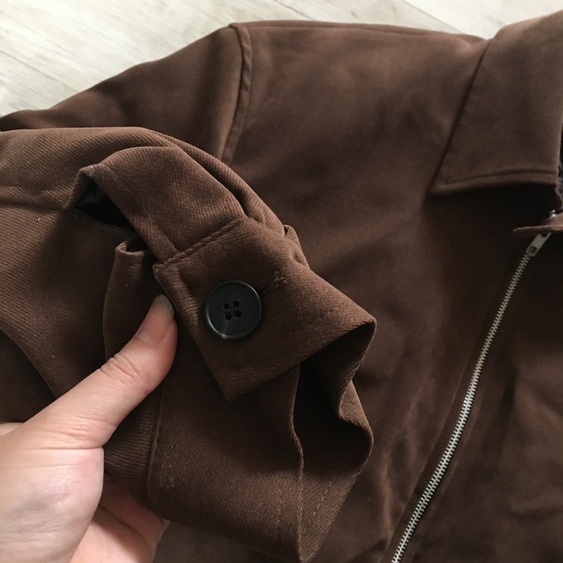 폴로라프로렌 누빔 스웨이드 자켓  상품이미지2