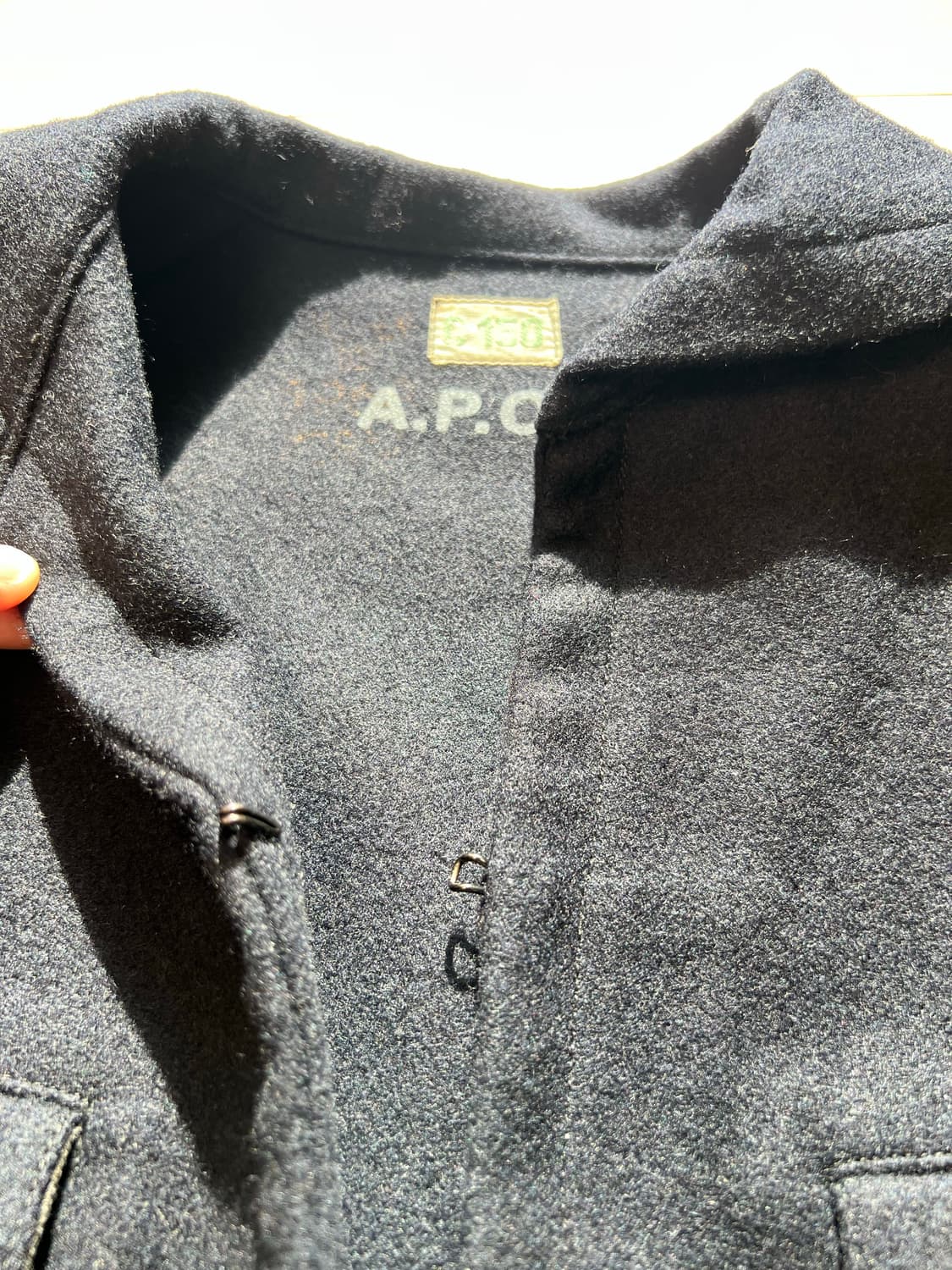 스웨덴 해군 울 세일러 자켓 / 네이비 / L 상품이미지4