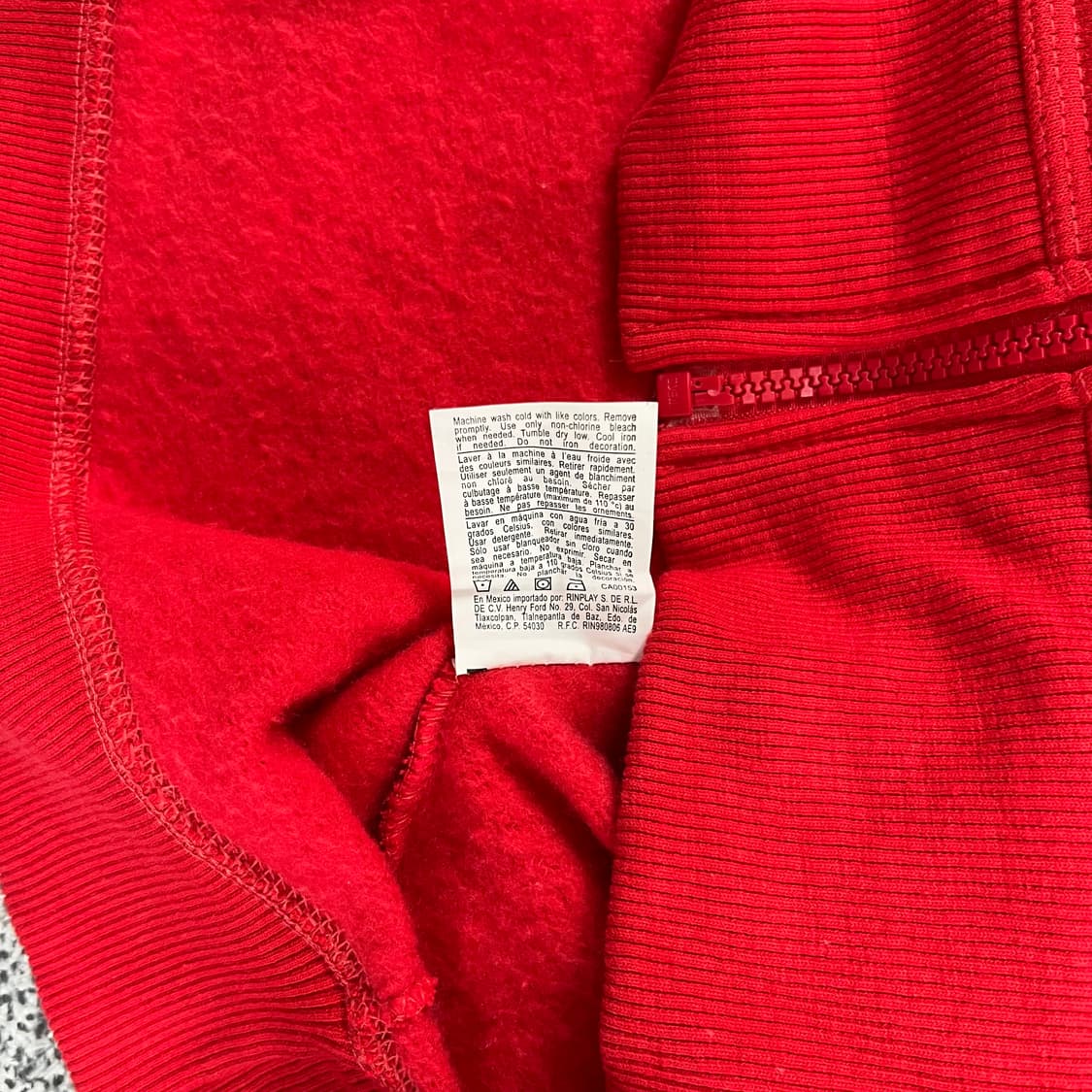 <챔피온 빅 로고 오버핏 후드집업> No.1369 상품이미지9