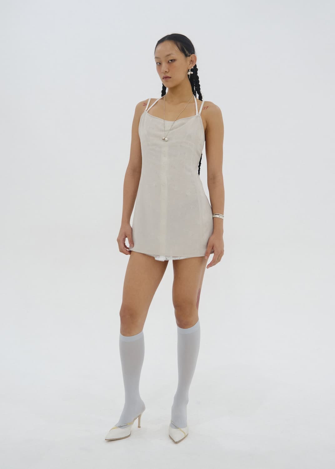 혜인서 Double Layer Slip Dress 상품이미지3