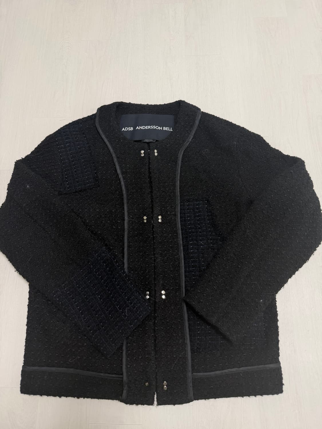 앤더슨벨 트위드 가디건 M 상품이미지1