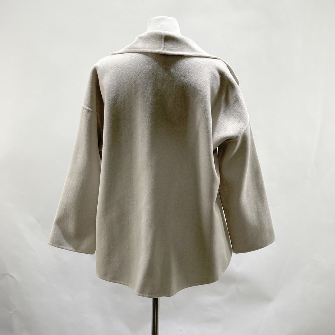 SJ와니 울 견 캐시미어 여성자켓 베이지 M  상품이미지3