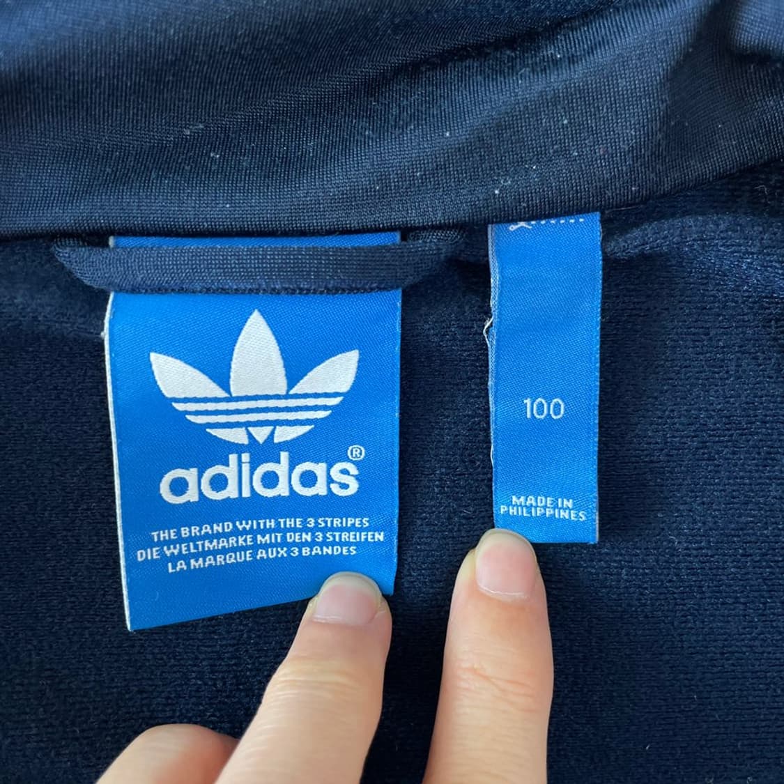 100 아디다스 파이어버드 네이비 트랙탑 져지 상품이미지4