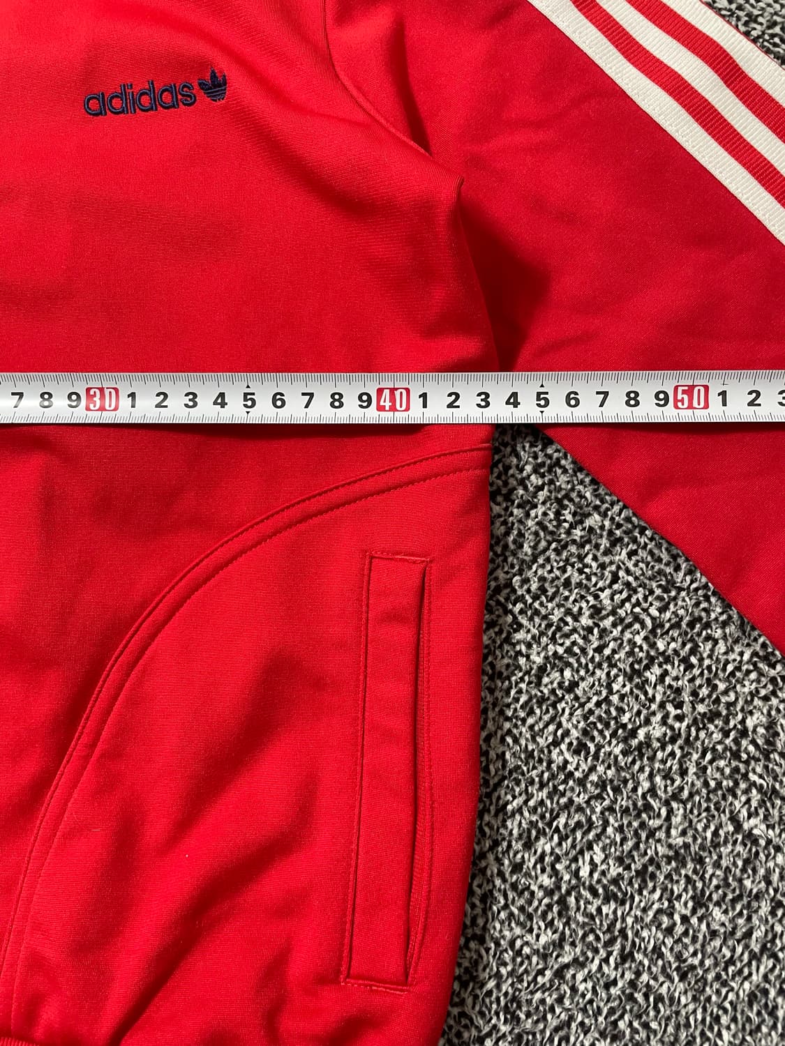 빈티지9. 아디다스 올드스쿨 온두라스 져지 트랙탑 트랙 자켓 레드 상품이미지5