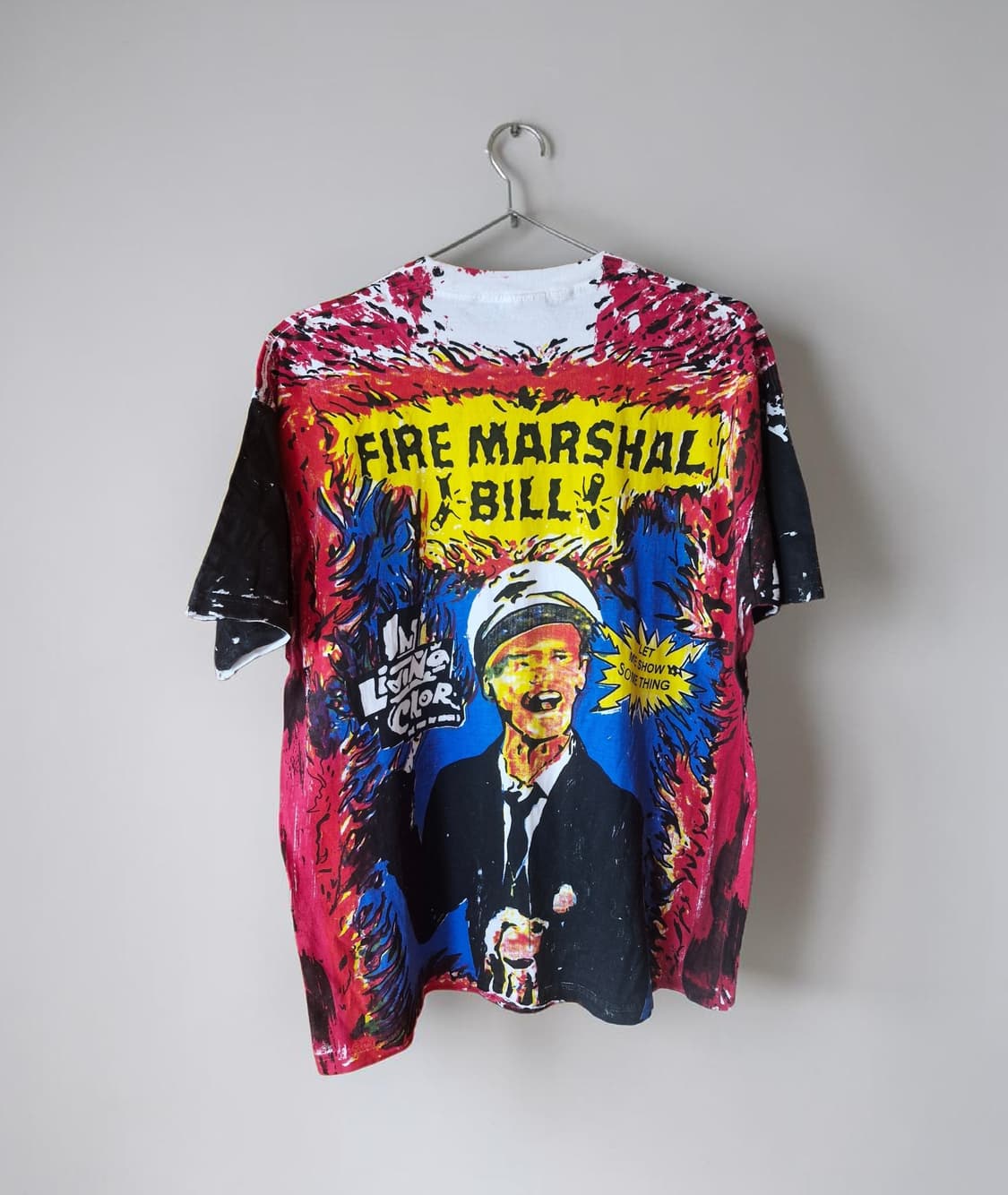 G rags72 Fire Marshal Bill 프린팅 티셔츠 L 상품이미지2