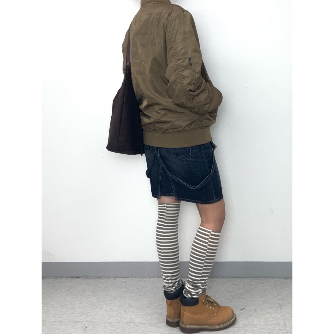 빈티지 카모 블루종 MA1 자켓 점퍼 상품이미지4