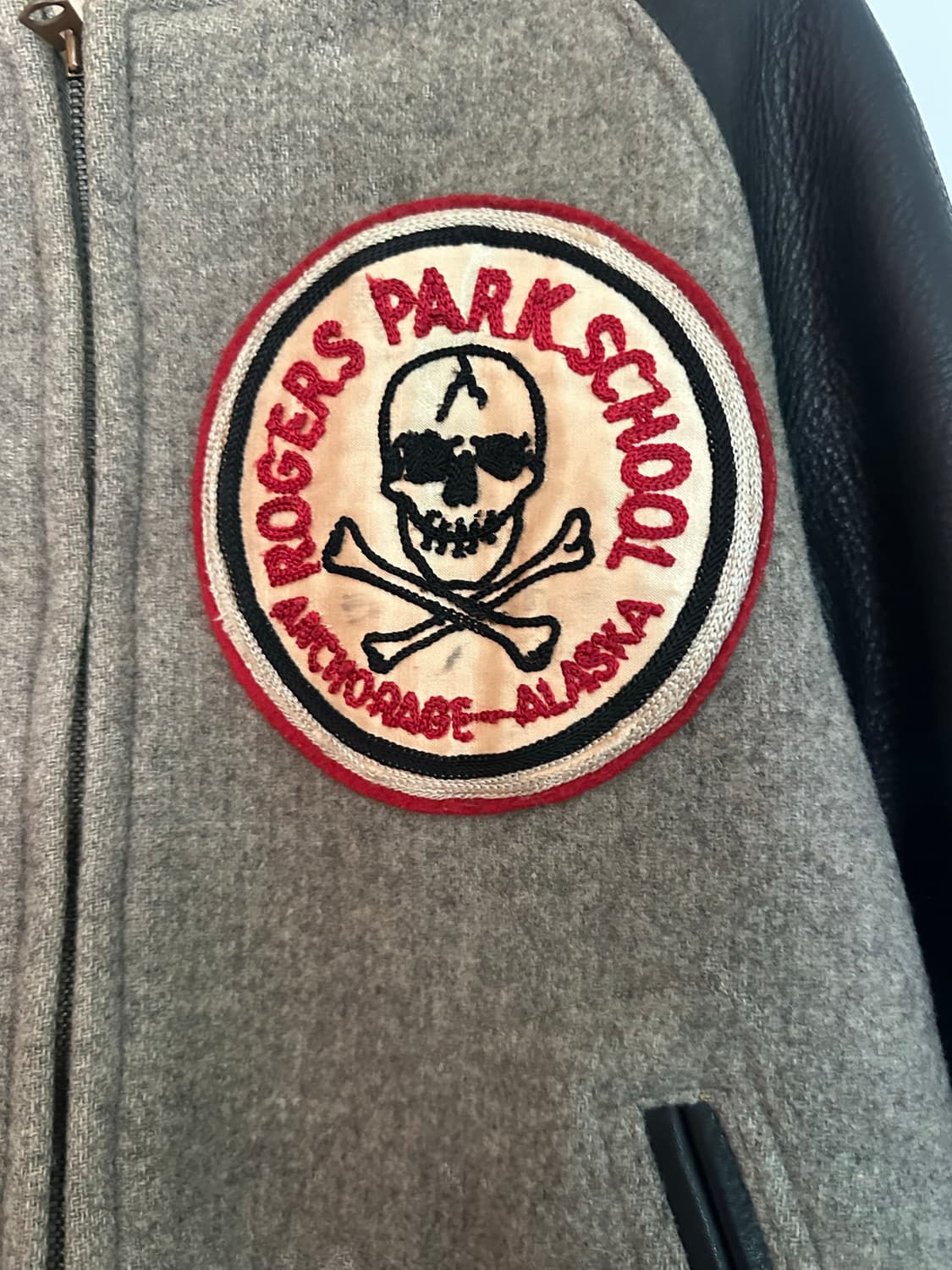 스타일아이즈 토요엔터프라이즈 바시티 가죽자켓 판매 상품이미지3