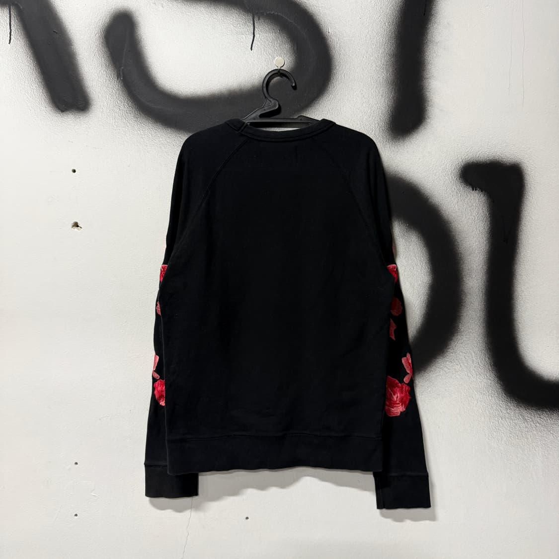 아워레가시 FW14 장미 로지스 스웻 셔츠 블랙 상품이미지2