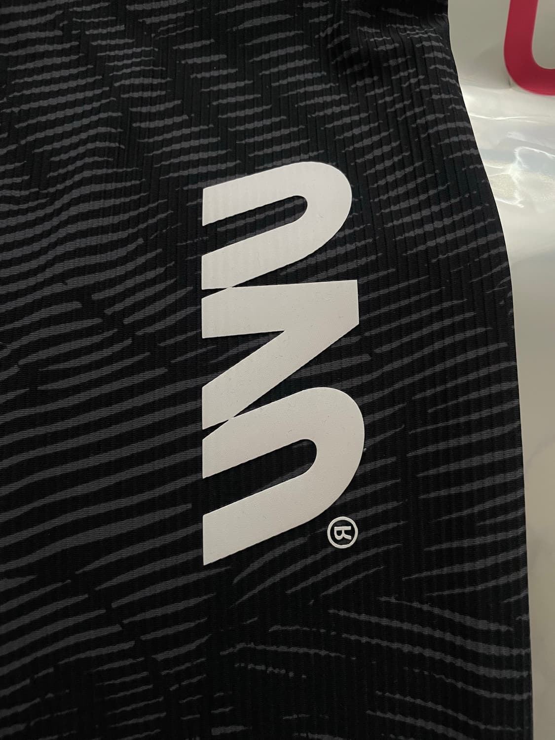 [m] UVU 하프 타이즈 2.0 블랙 그레이 상품이미지3