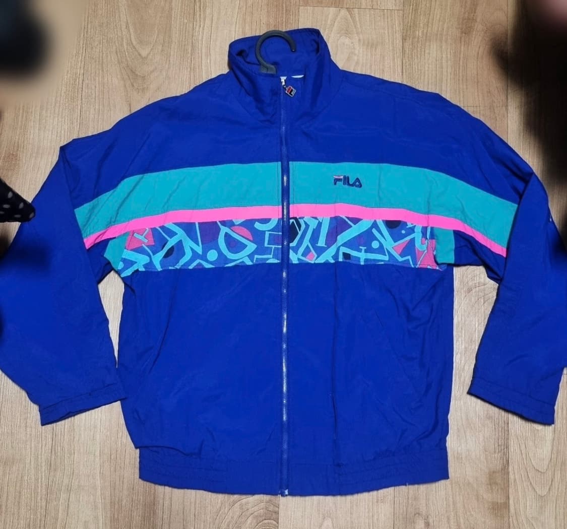 FILA old school vintage blue jaket 바람막이 상품이미지1