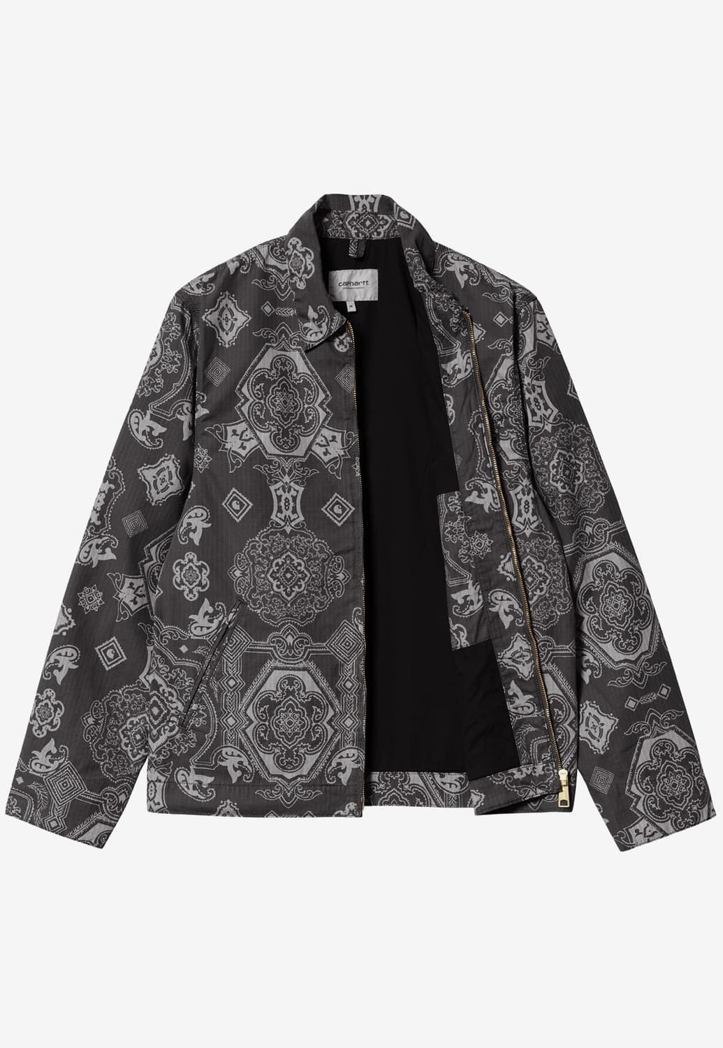 칼하트 WIP 디트로이트 자켓 (새상품) L 페이즐리 그레이 상품이미지3
