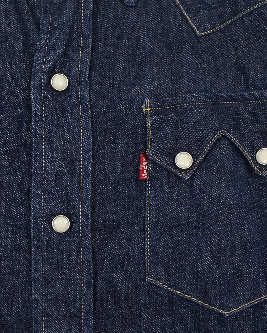 LVC 1950s 숏혼 소투스 웨스턴 데님 셔츠 빅E 리바이스 발렌시아 상품이미지8