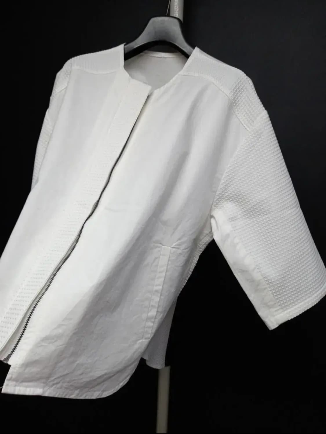 나이스클랍 춘추 면 엠보 루즈박시핏 자켓 55-77 상품이미지5