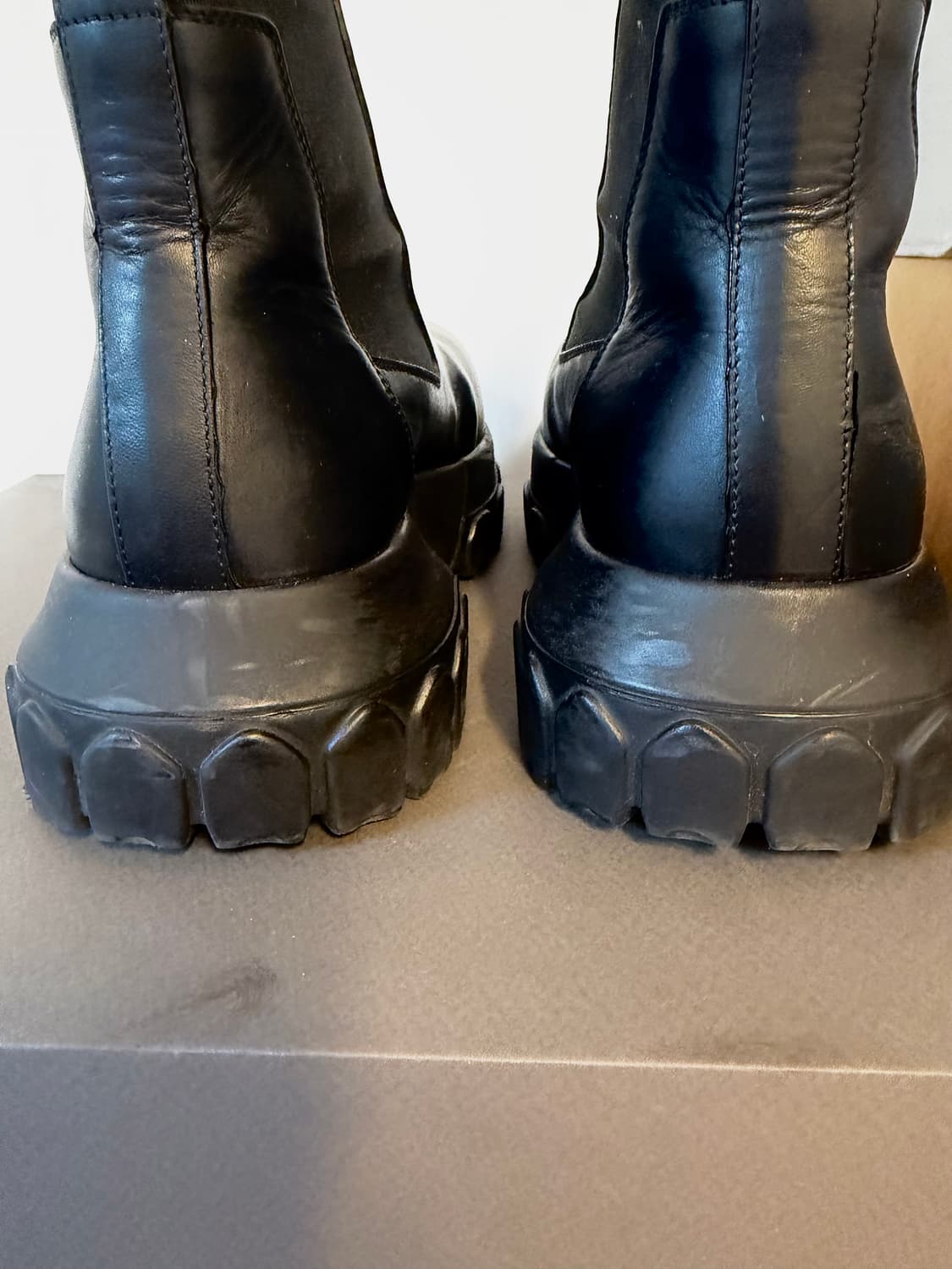 릭오웬스 보조 트랙터 부츠 38 (240~250) 풀구성 상품이미지3