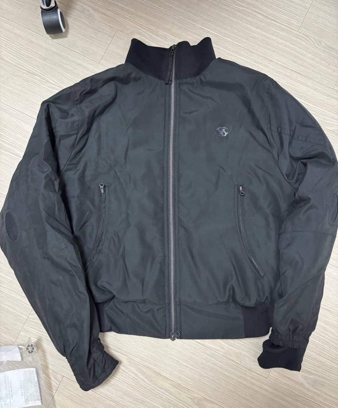 (2)산산기어 봄버 자켓 블랙 상품이미지1