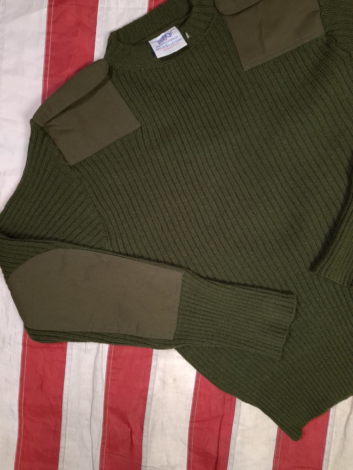 새제품 미군 지급용 울 코만도 스웨터 상품이미지4