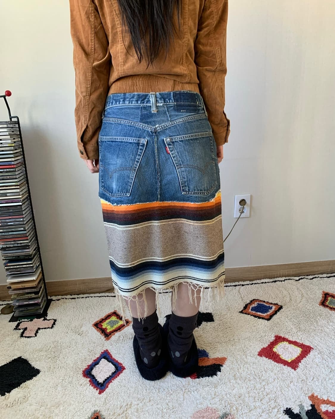 levis ethnic rainbow.. skirt 상품이미지7